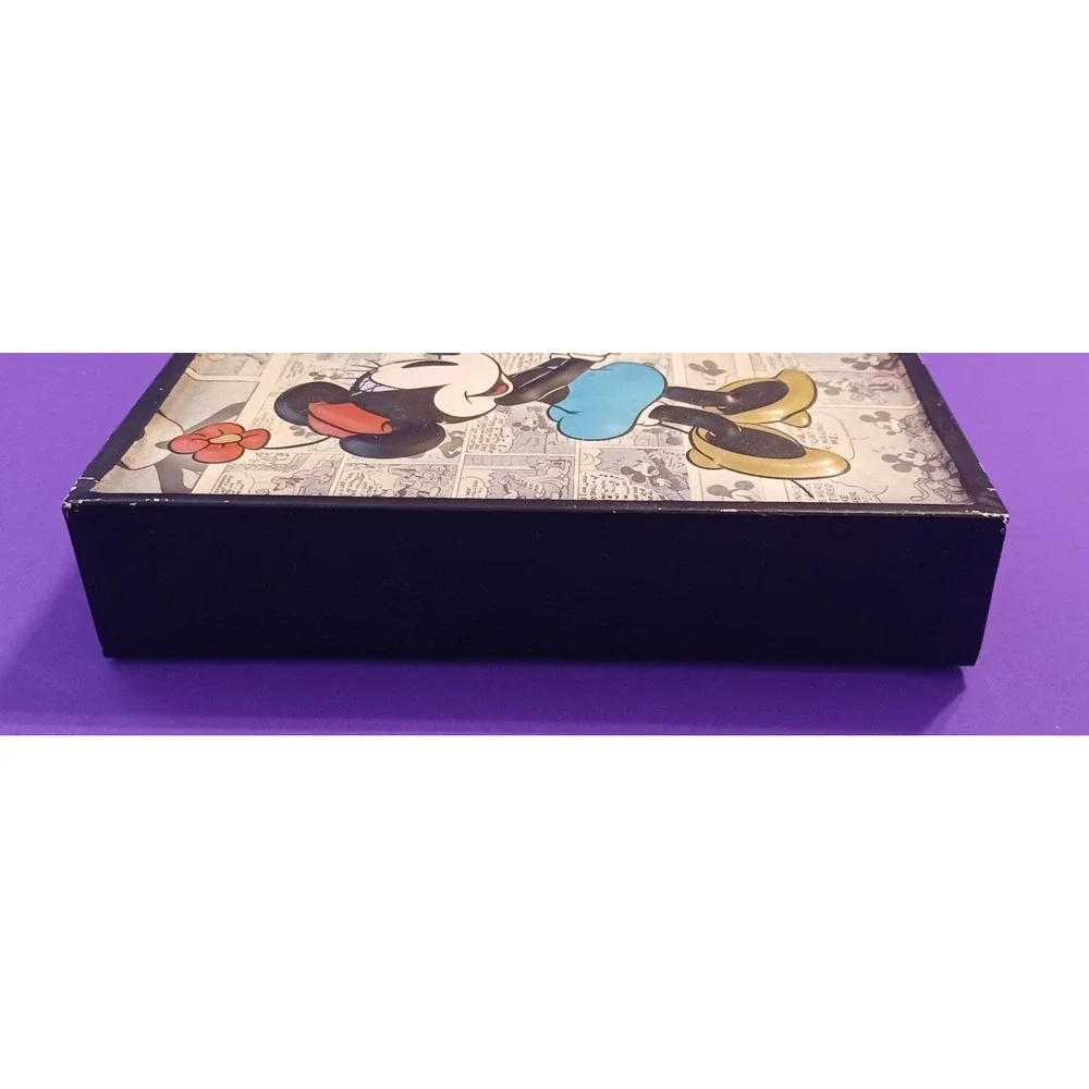 Disney Mickey & Minnie Comic Strip Book Style Embossed Metal Sign‎ Wall Decor